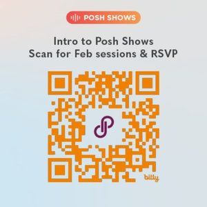 🆕 Upcoming Intro to Posh Shows Sessions